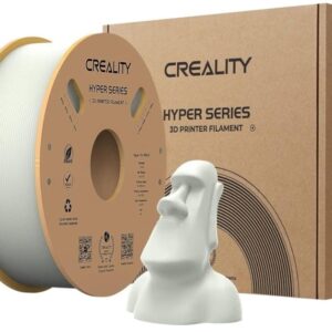 Filamento de Impressão 3D Hyper PLA 1,75 mm / 1Kg (Branco) - CREALITY