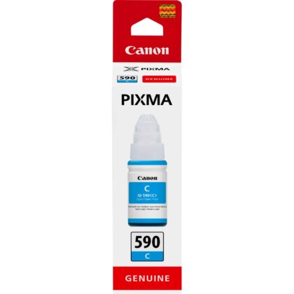 Tinteiro Original Canon GI-590 Azul (Garrafa)