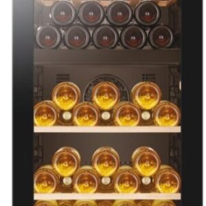 Garrafeira Wine Bank 50 Serie 5 HWS79GDG 79 Garrafas (Preto) - HAIER
