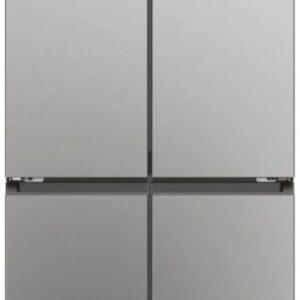 Frigor?fico Americano Cube 83 Serie 3 Total No Frost HCR3818ENMM 467L (Platina/Inox) - HAIER