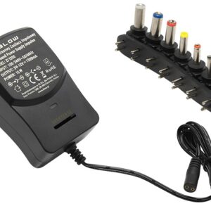 Alimentador AC/DC Universal 3/4,5/6/7,5/9/12V 1200mA - BLOW