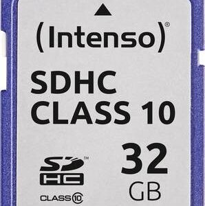 Cartão de Memória 32GB SDHC Class 10 - INTENSO