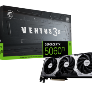 Placa Gráfica MSI Ventus RTX 5060 TI 16G 3X OC GDDR7