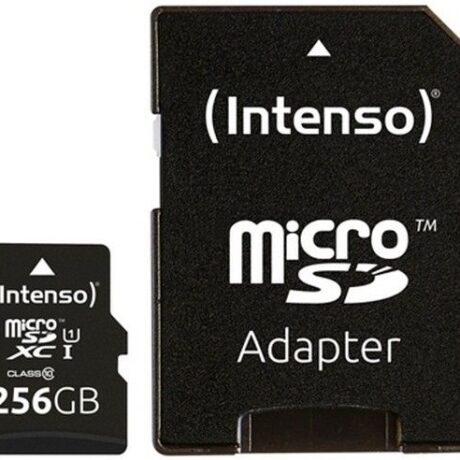 Cartão de Memória 256GB UHS-I Premium Class 10 + Adaptador - INTENSO