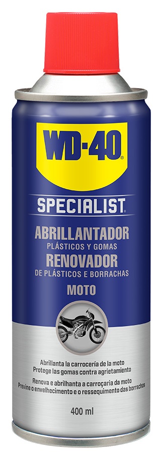 Spray Moto Renovador de Silicone 400ml (SPECIALIST) - WD-40