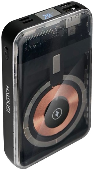 PowerBank Magnética 10000mAH 5W MW10 (Preto) - iSNATCH
