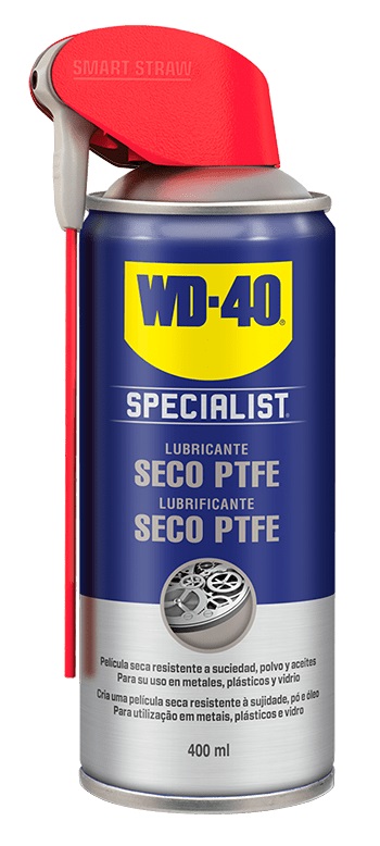 Spray Lubrificante Seco PTFE Dupla Acção 400ml (SPECIALIST) - WD-40