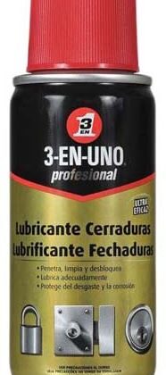 Spray Lubrificante Fechaduras (100ml) - 3-EN-UNO