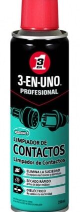 Spray Limpa Contactos (250ml) - 3-EN-UNO