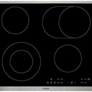 Placa Vitrocerâmica HK634060XB 4 Zonas (Inox) - AEG