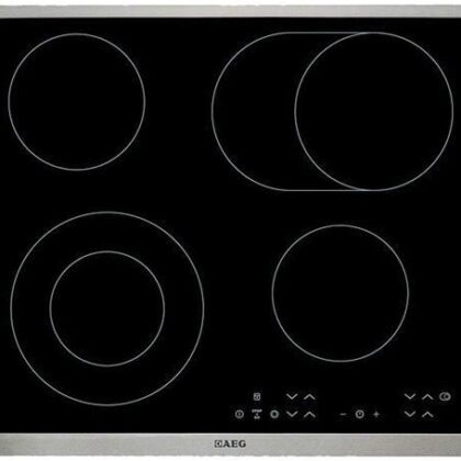 Placa Vitrocerâmica HK634060XB 4 Zonas (Inox) - AEG