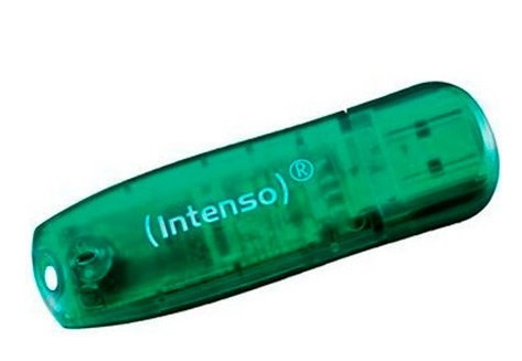 Pen Drive USB2.0 8GB (Verde) - INTENSO