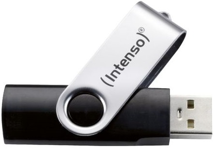 Pen Drive USB 2.0 Basic Line 8GB (Preto) - INTENSO