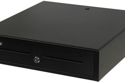 Gaveta de Dinheiro Manual 42cm RJ11 (Preto) - EQUIP