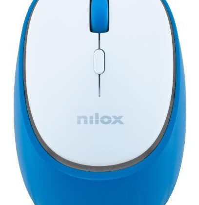 Rato Nilox Dual-Wireless Recarregável Azul