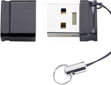 Pen Drive USB 3.2 Slim Line 64GB (Preto) - INTENSO