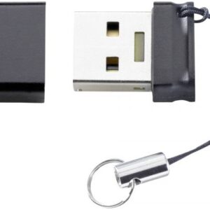 Pen Drive USB 3.2 Slim Line 128GB (Preto) - INTENSO