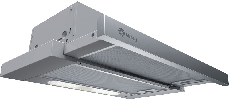 Exaustor Telescópico 60cm 3 Velocidades - 3BT262MX - BALAY