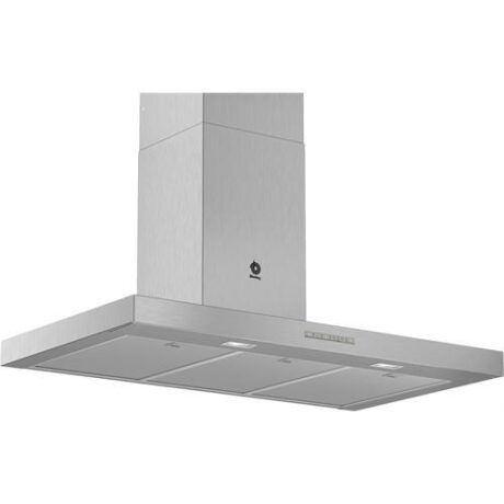 Exaustor de Parede Design Box 3BC097EX c/ 4 Velocidades 90cm (Inox) - BALAY