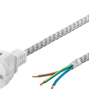 Cabo de Alimentação (0,75mm²) p/ Ferros de Engomar - 3 mts
