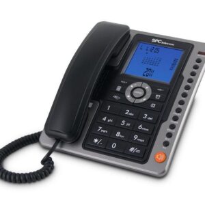 Telefone Office Pro c/ Ecr? LED (Preto) - SPC