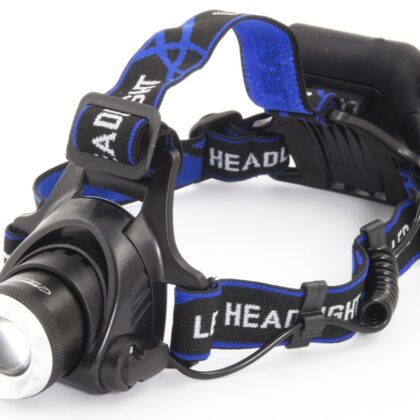 Lanterna de Cabeça 1 SUPER LED T6 5W 600Lm ZOOM - ESPERANZA