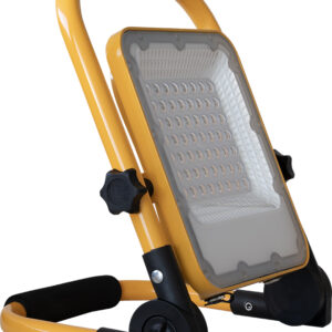 Projector LED 50W Branco 6000K 900Lm t/ Obras c/ Função Emerg?ncia (Azul/Vermelho)