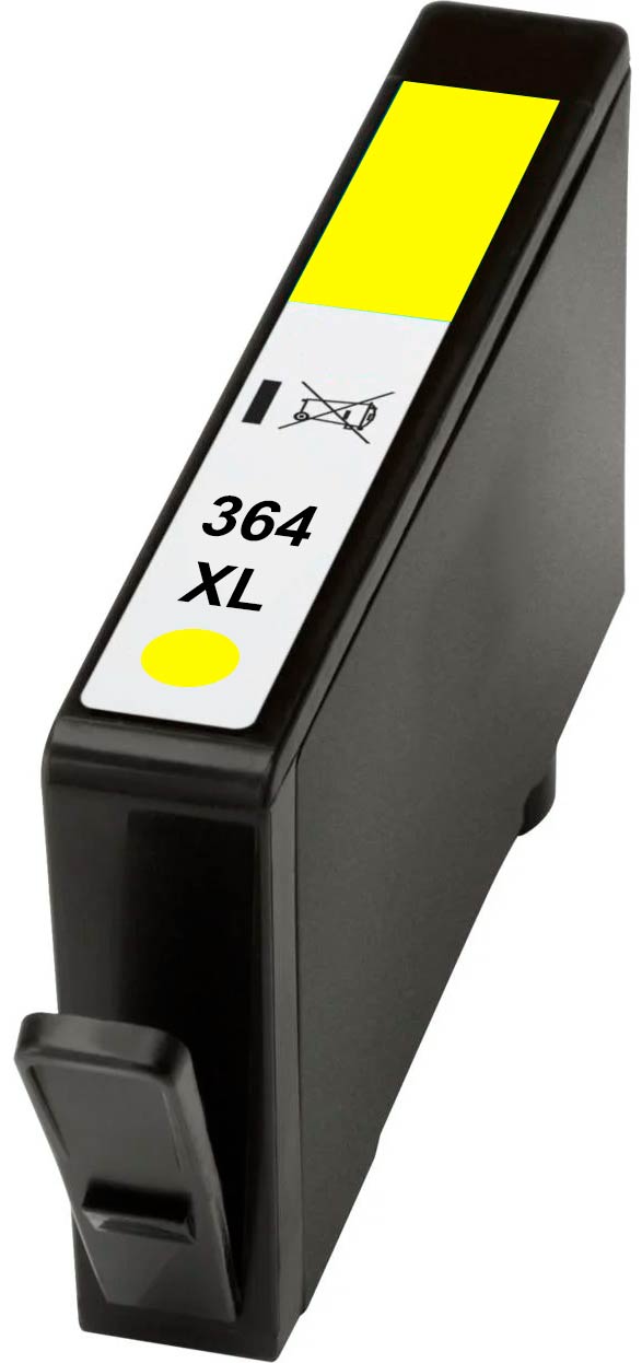 Tinteiro Compativel HP 364 XL V3 Amarelo (c/ CHIP)