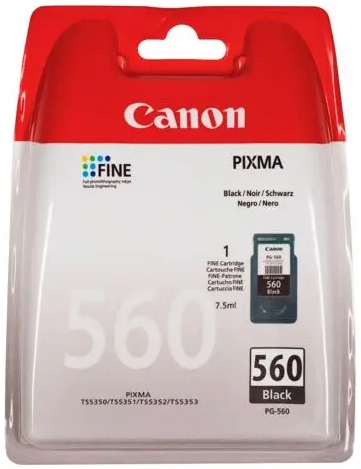 Tinteiro PG-560 Original (Preto) - CANON
