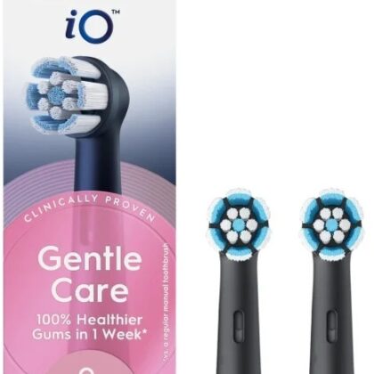 Pack 2x Recargas Gentle Care p/ Escova de Dentes Elétrica (Preto) - ORAL-B