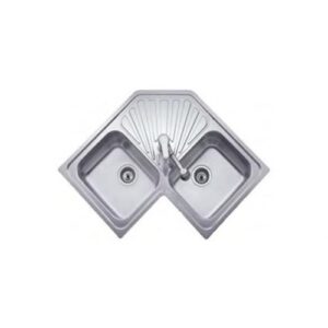 Lava Loiça TEKA 83x83-INOX -ANGULAR2C
