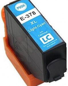 Tinteiro Compativel EPSON 378XL (T3795/3785) - Azul Claro