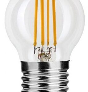 Lâmpada LED E27 G45 Filamento 4,5W Branco Q. 2700K 470Lm - TOSHIBA