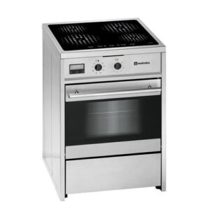 Fogão Elétrico Multifunções 60cm c/ Placa Indução 4 Zonas E612X (Inox) - MEIRELES
