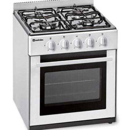 Fogão a Gás 4 Zonas N 500W NAT ST 55L (Branco) - MEIRELES