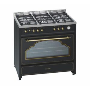 Fogão a Gás 5 Zonas c/ Forno (90 x 60cm) E 914 BL - MEIRELES