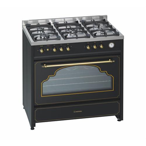 Fogão a Gás 5 Zonas c/ Forno (90 x 60cm) E 914 BL - MEIRELES