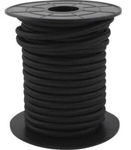 Bobine Cabo El?ctrico T?xtil 2x 0,75mm Preto (10 mts) - GSC