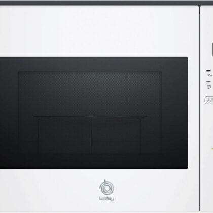 Microondas de Encastre 800W 20L + Grill (Branco) - BALAY
