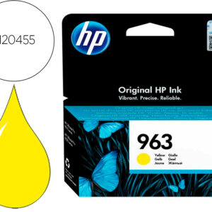 Tinteiro 963 Officejet Pro 9010 / 9020 / 9022 / 9023 / 9025 (Amarelo) - HP