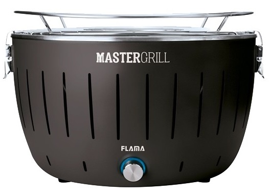 Grelhador Barbecue a Carvão 31cm (Preto) - FLAMA