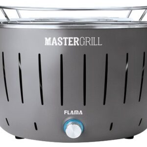Grelhador Barbecue a Carvão 31cm (Cinza) - FLAMA