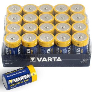 Pack 20x Pilhas Alcalinas C LR14 (INDUSTRIAL PRO) - VARTA