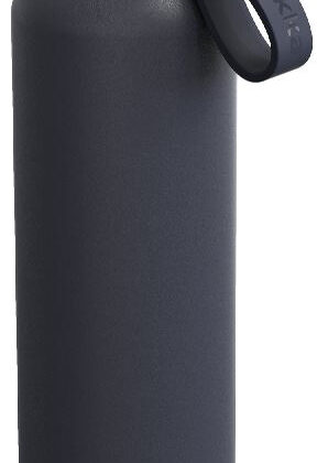 Garrafa térmica 630 ml Aço inoxidável c/ Tira (Preto) - QUOKKA