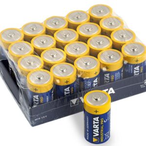 Pack 20x Pilhas Alcalinas D LR20 (INDUSTRIAL PRO) - VARTA