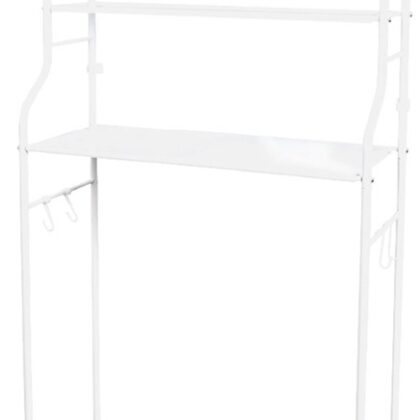 Estante de 3 Níveis p/ Máquina de Lavar a Roupa (Branco) - GSC