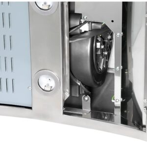 Kit de recirculação SET 1/M1 (DMR/DM/DBP/DBB/DU) p/ Exaustores (Inox) - TEKA
