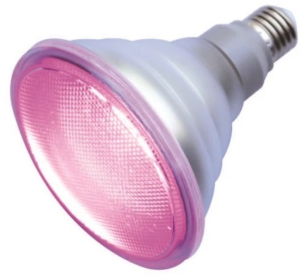Lampada LED E27 PAR38 220V 12W p/ Crescimento Plantas e Flores