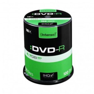 Pack 100x DVD-R 4,7GB 16x - INTENSO