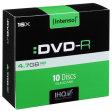 Pack 10x DVD-R 4,7GB 16x - INTENSO